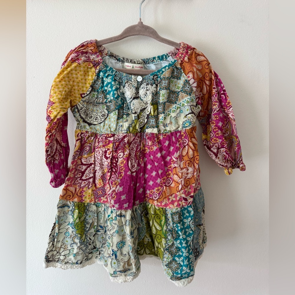 Mimi & Maggie Blue Floral Dress